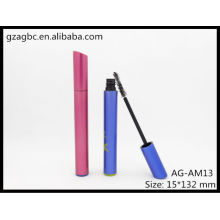 Aluminium élégant & vide ronde Tube Mascara AG-AM13, AGPM emballage cosmétique, couleurs/Logo personnalisé